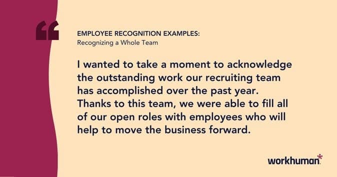 16 Employee Recognition Examples for 2023 | Workhuman