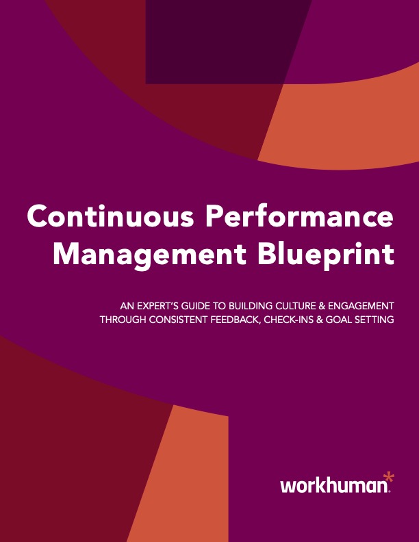 Cover for the report, "Continuous Performance Management Blueprint"