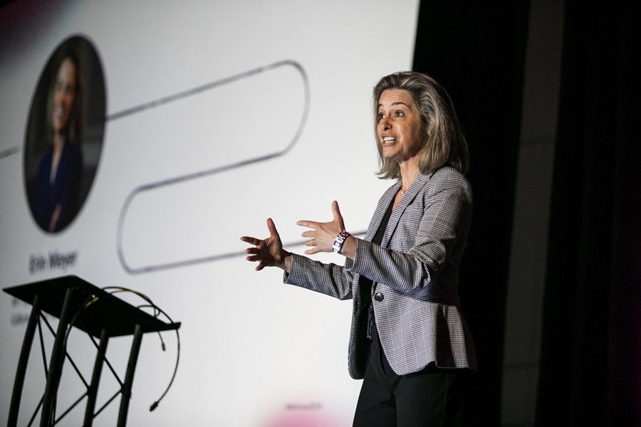 Erin Meyer discusses the culture map at Workhuman Live