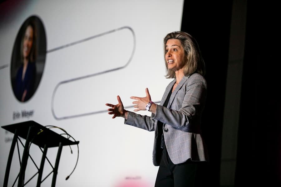 Erin Meyer discusses the culture map at Workhuman Live