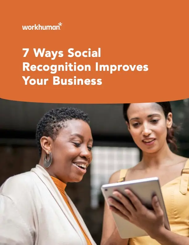 7 Ways Social Recognition Improves Your Business cover image