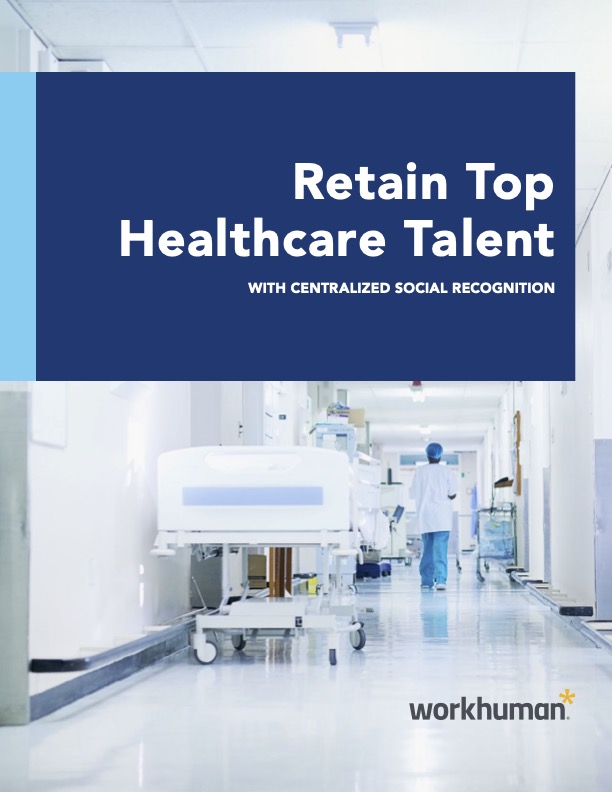cover image for the report, "Retain Top Healthcare Talent"