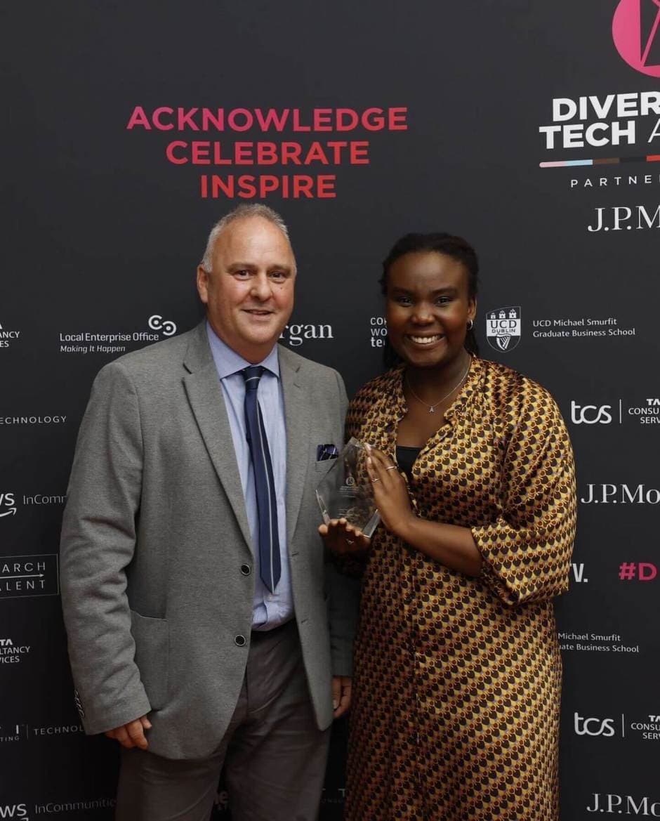 Alma at the “Rising Star” in the Diversity in Tech Awards