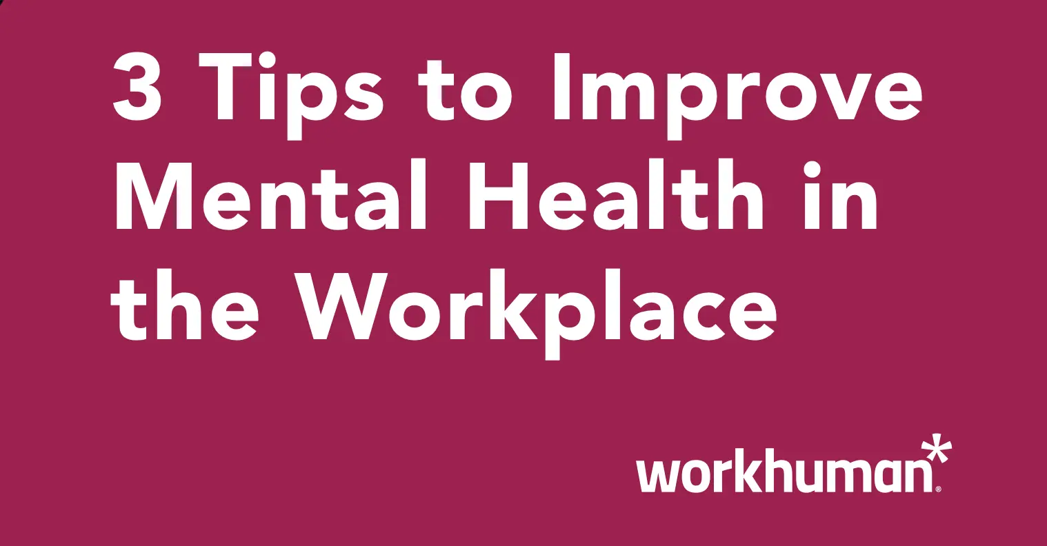 3 Tips to Improve Mental Health in the Workplace_FeatureImage