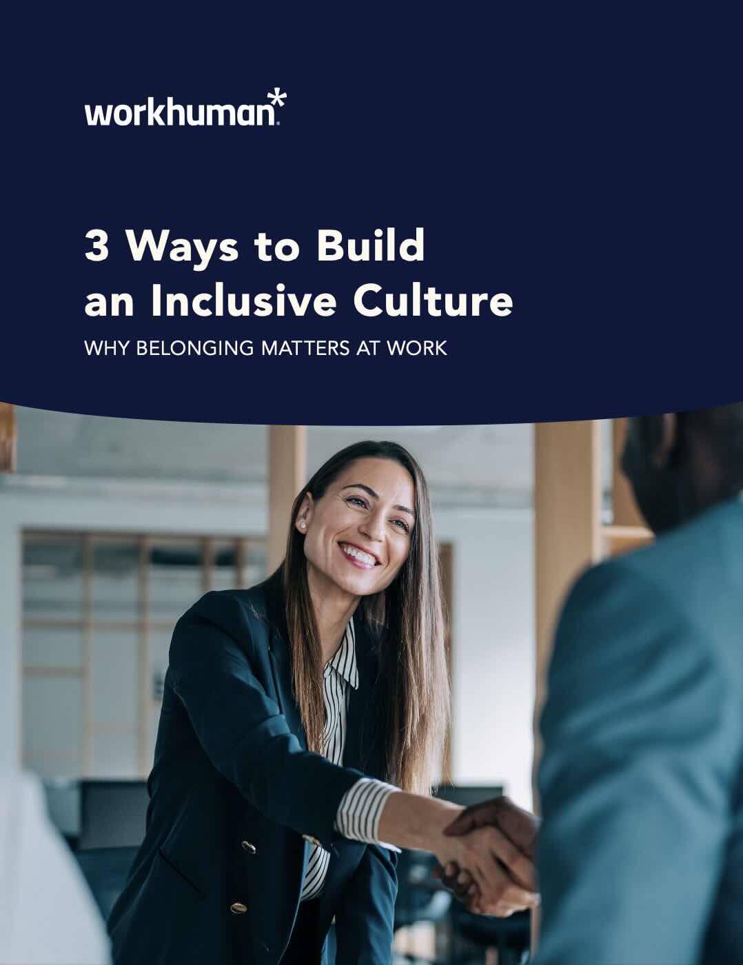 Cover image for, "3 Ways to Build an Inclusive Culture" report