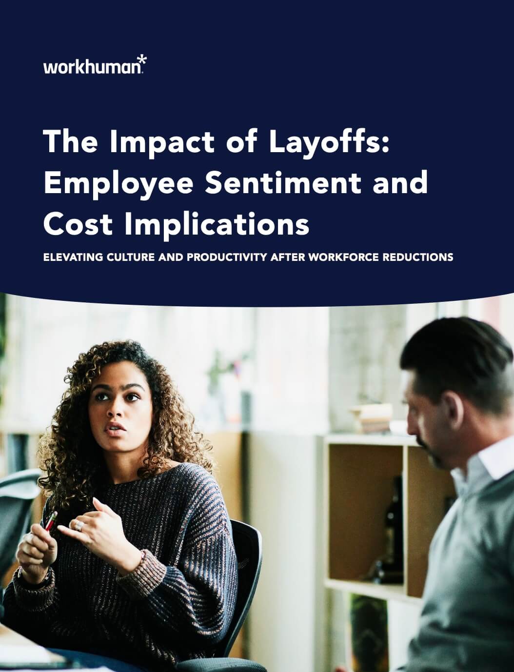 Cover image for the "The Impact of Layoffs: Employee Sentiment and Cost" report