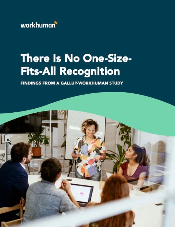 cover image for the "There Is No One-Size-Fits-All Recognition" report