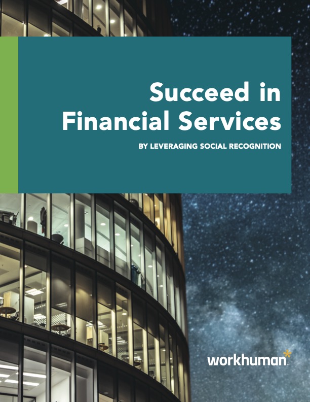 cover image for the report, "Succeed in Financial Services"