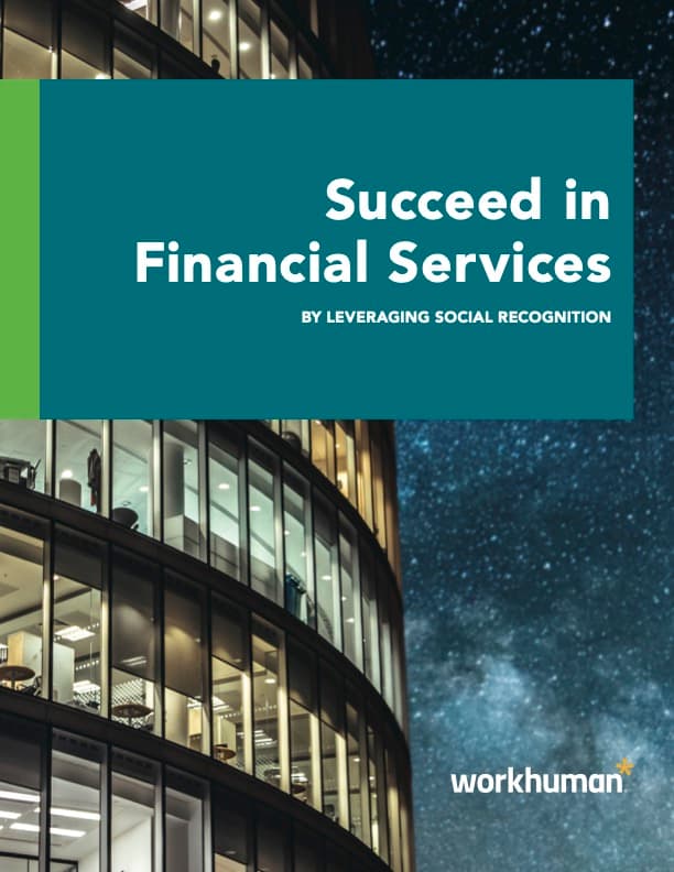 cover image for the report, "Succeed in Financial Services"