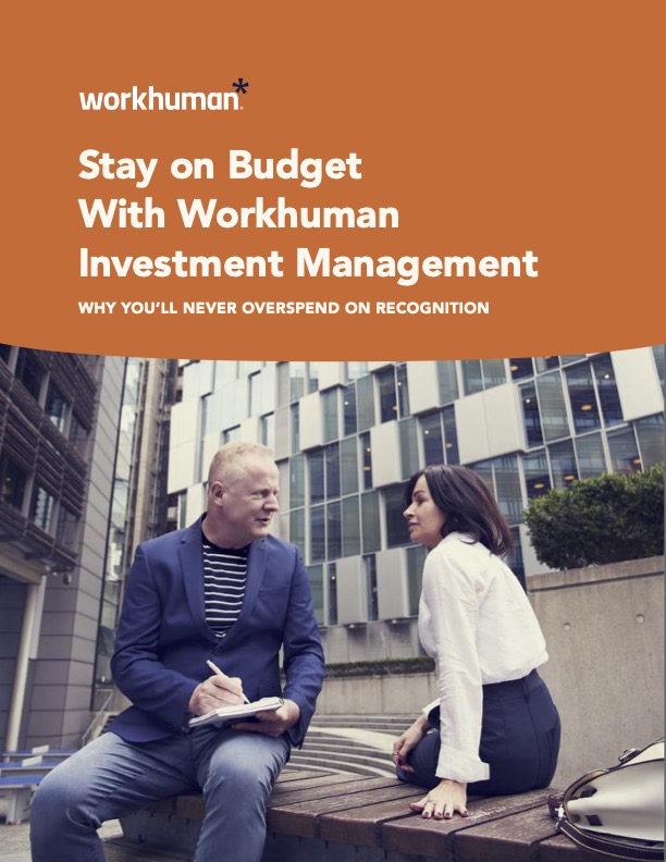 cover image for the report, "Stay on Budget With Workhuman Investment Management"