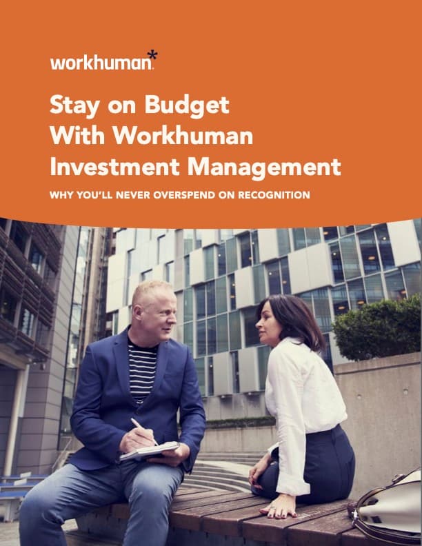 cover image for the report, "Stay on Budget With Workhuman Investment Management"