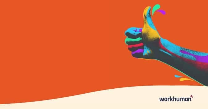 thumbs up for recognition