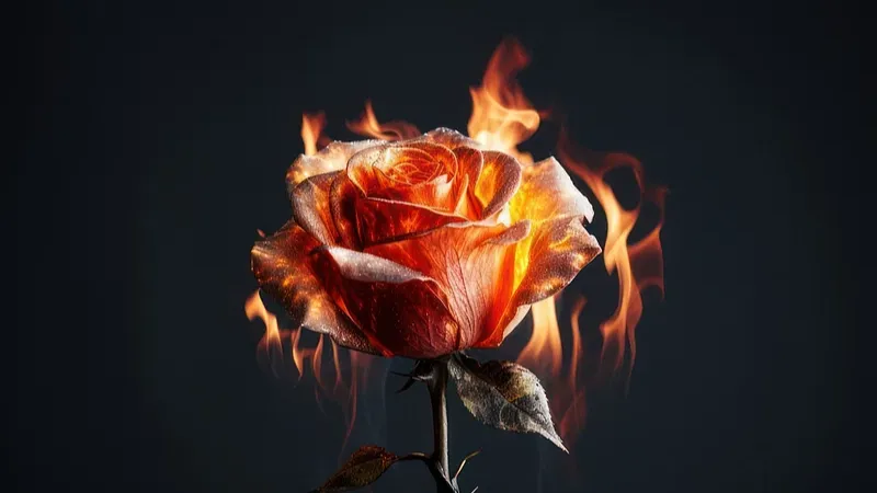 Burning Flower
