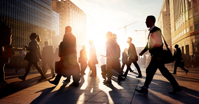 A number of people in the workforce start their day by setting clear challenging goals and commit to them