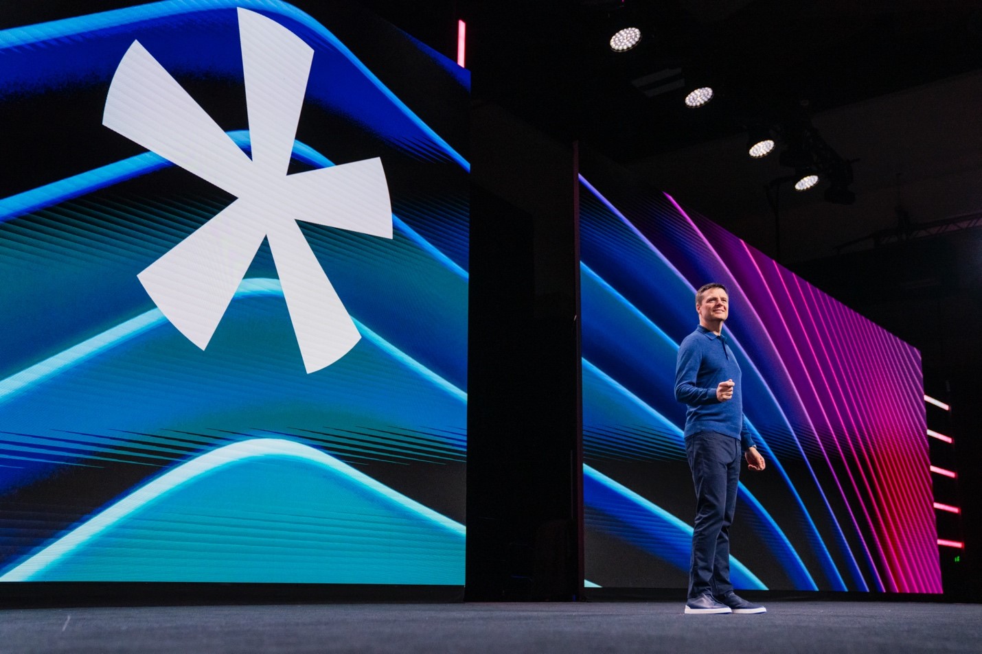 Eric Mosley on stage at Workhuman Live 2025