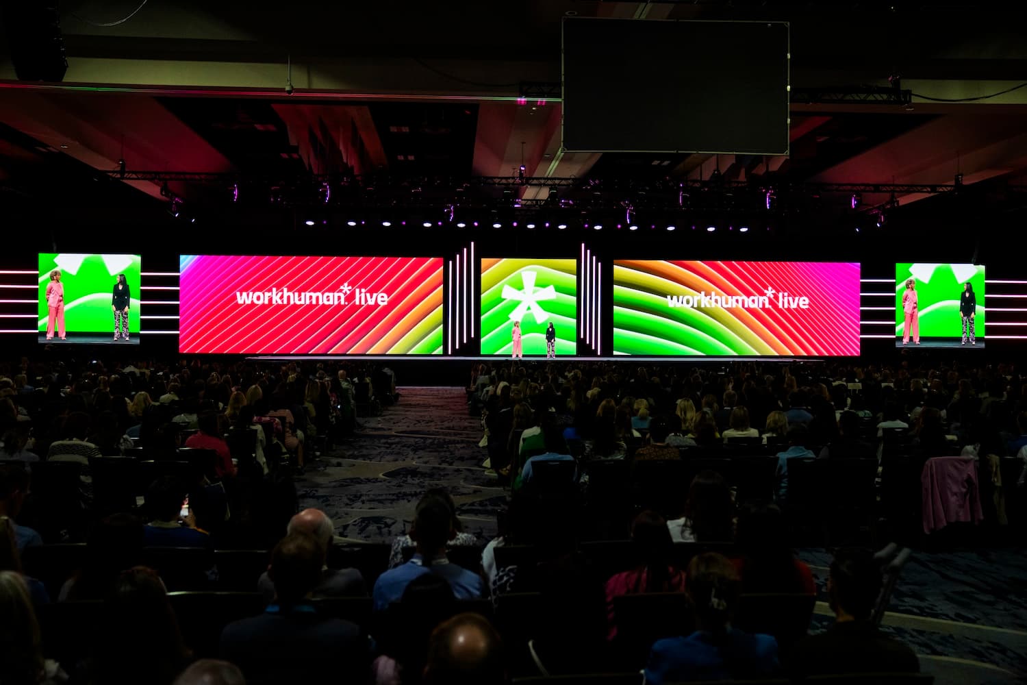 The stage at Workhuman Live