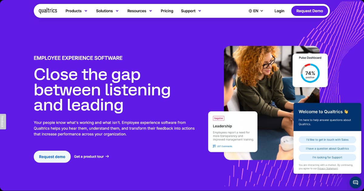 Qualtrics employee experience software