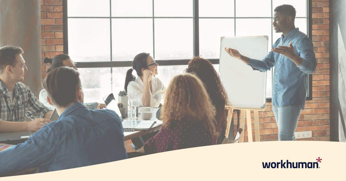 ERG made of a diverse group of people discuss inclusive culture