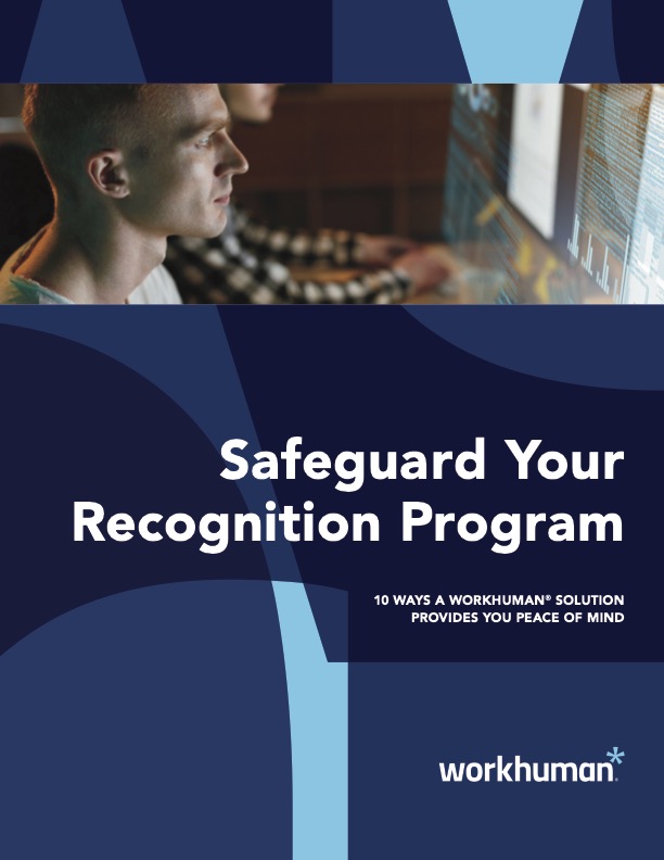 Cover image for the report, "10 Ways a Workhuman Solution Provides You Peace of Mind"