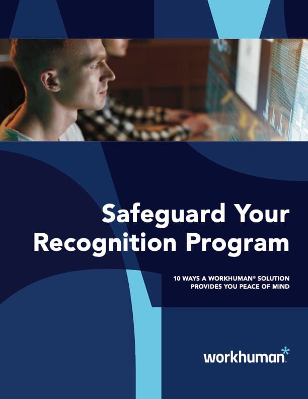 Cover image for the report, "10 Ways a Workhuman Solution Provides You Peace of Mind"