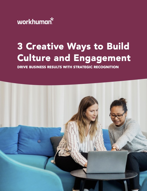 cover image for the "3 Creative Ways to Build Culture and Engagement" report