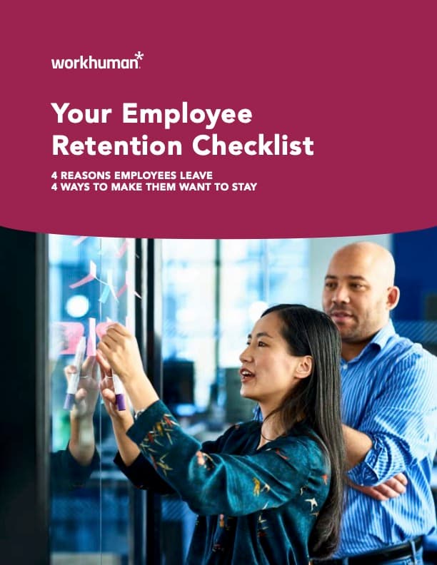 cover image for the "Your Employee Retention Checklist" report