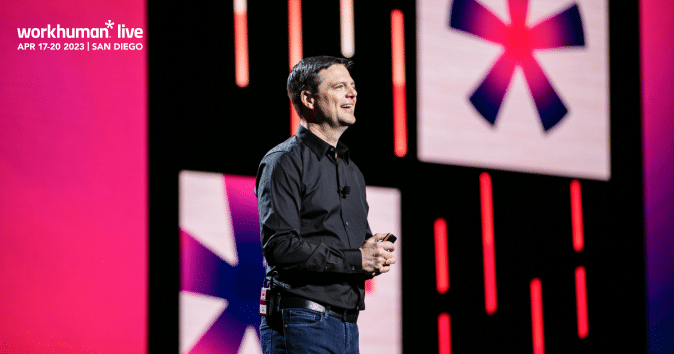 eric mosley speaking at Workhuman Live 2023