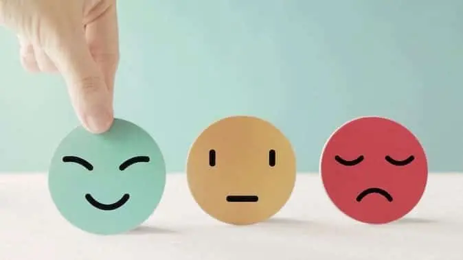 Positive feedback examples that lead to happy faces
