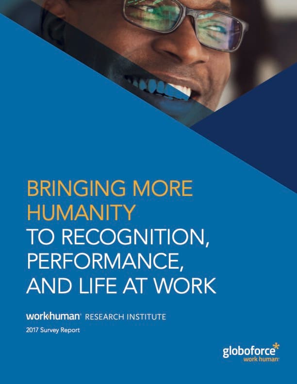 Report cover image for "Bringing More Humanity to Recognition, Performance, and Life at Work"