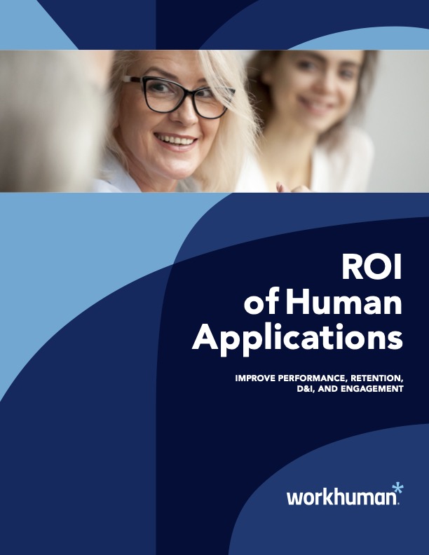 cover image for the "The ROI of Human Applications" report