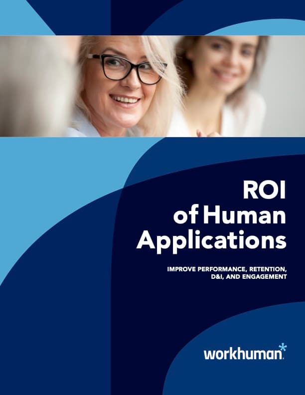 cover image for the "The ROI of Human Applications" report