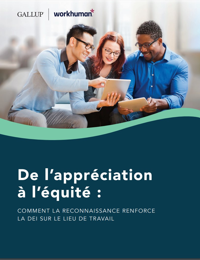 cover image for the report, "From Appreciation to Equity: How Recognition Reinforces DEI in the Workplace"